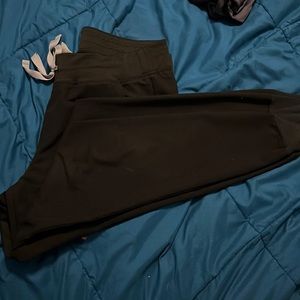 Medium black figs womens joggers